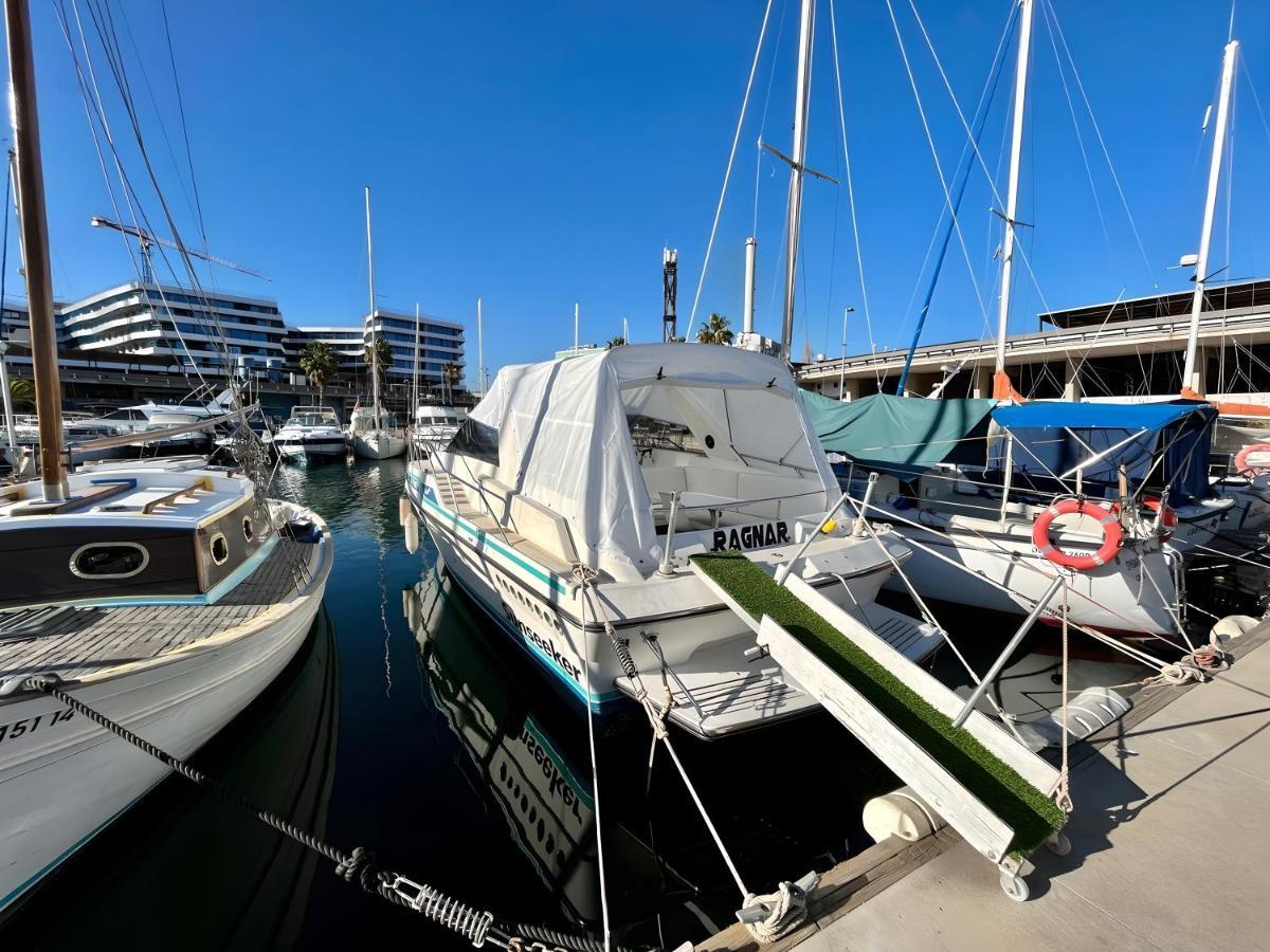 Cozy private two rooms yacht in Barcelona - Port Fórum Sant Adria de Besos Exterior foto